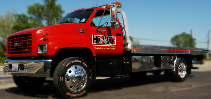 hi-way-auto-parts-tow-wrecker